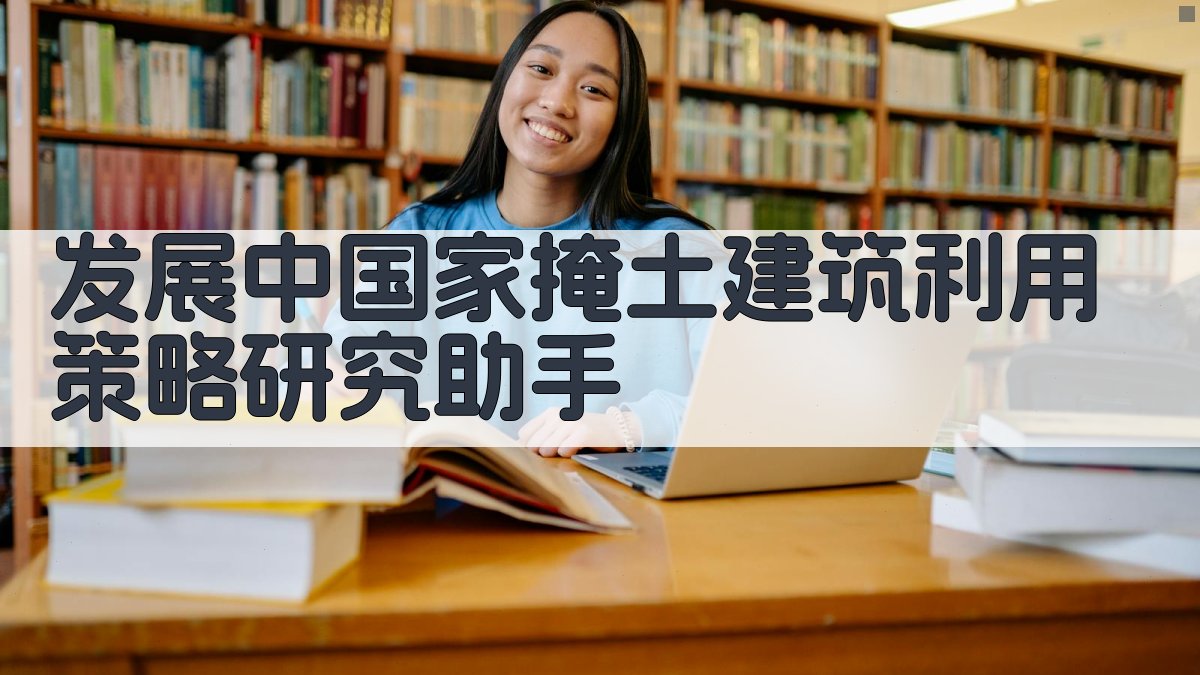 发展中国家掩土建筑利用策略研究助手