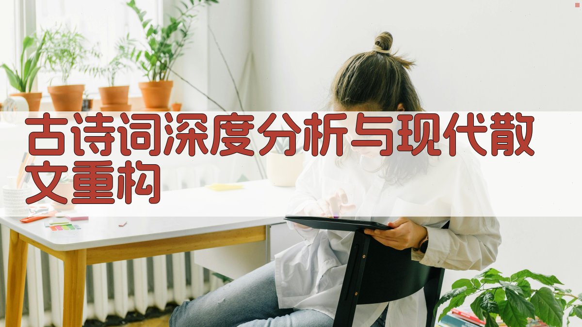 古诗词深度分析与现代散文重构