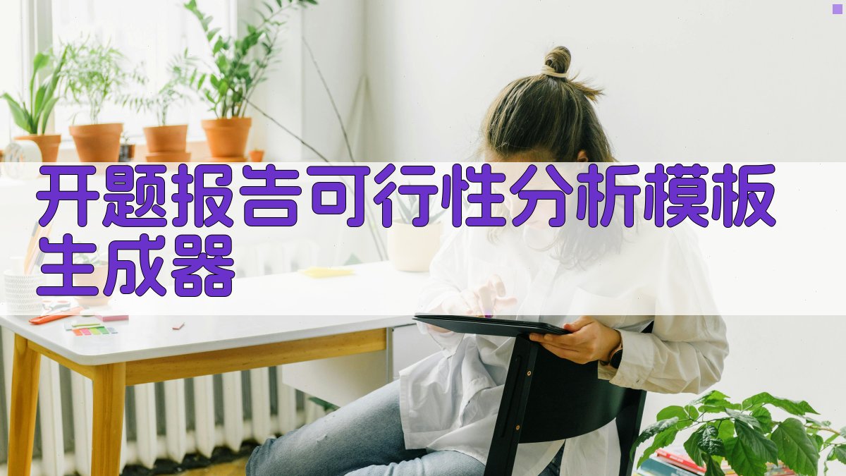 开题报告可行性分析模板生成器