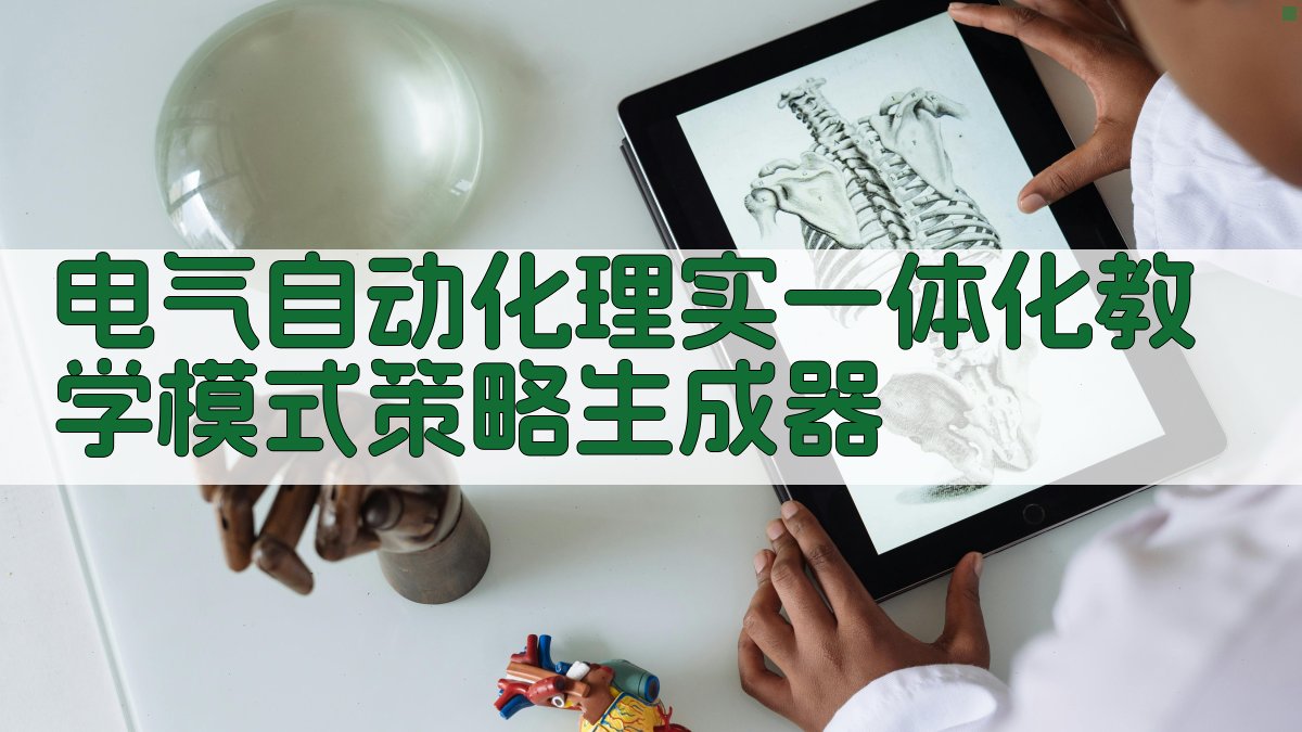 电气自动化理实一体化教学模式策略生成器