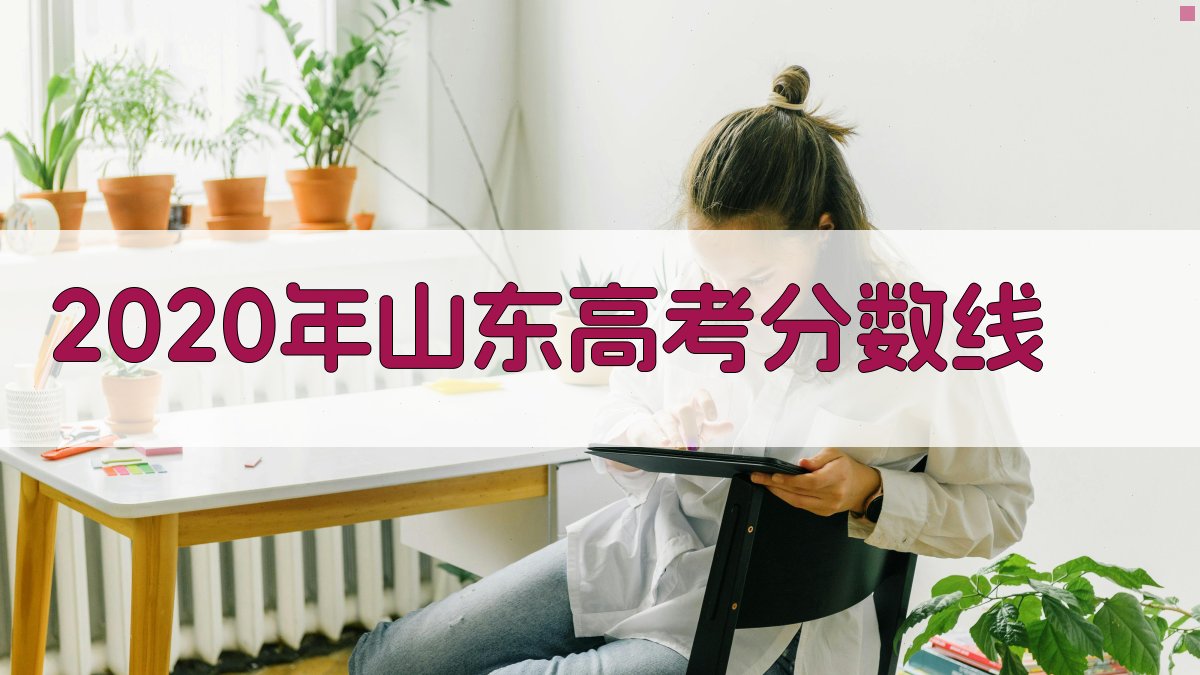 2020年山东高考分数线智能解析