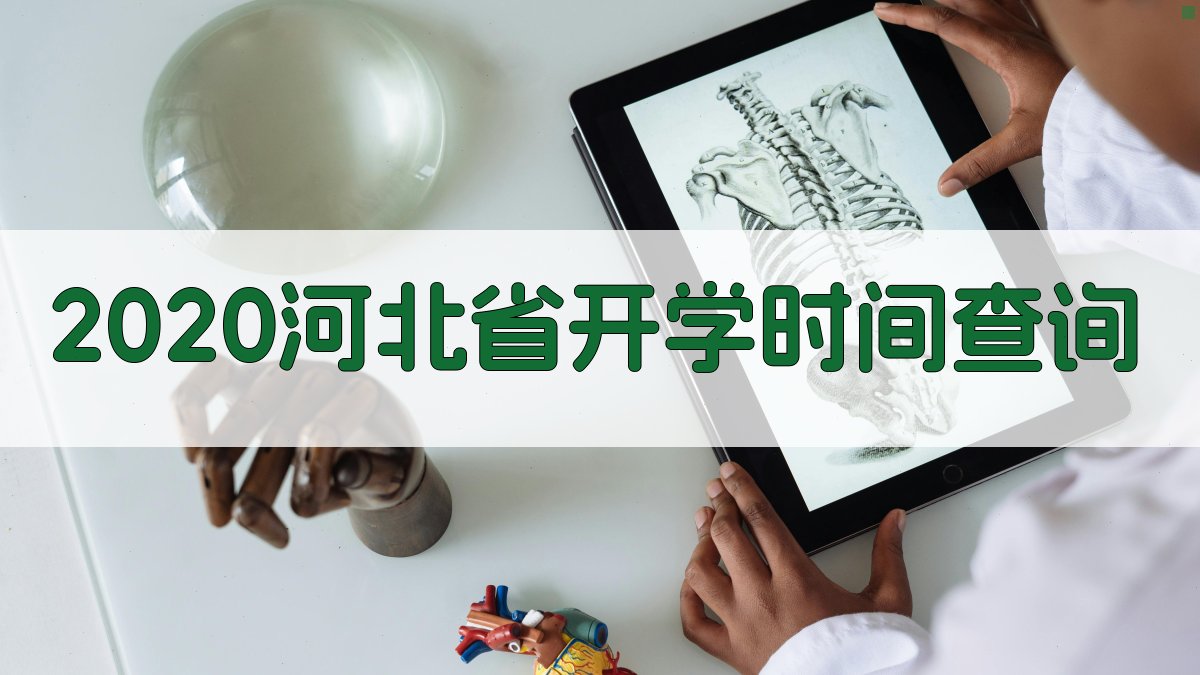 2020河北省开学时间查询