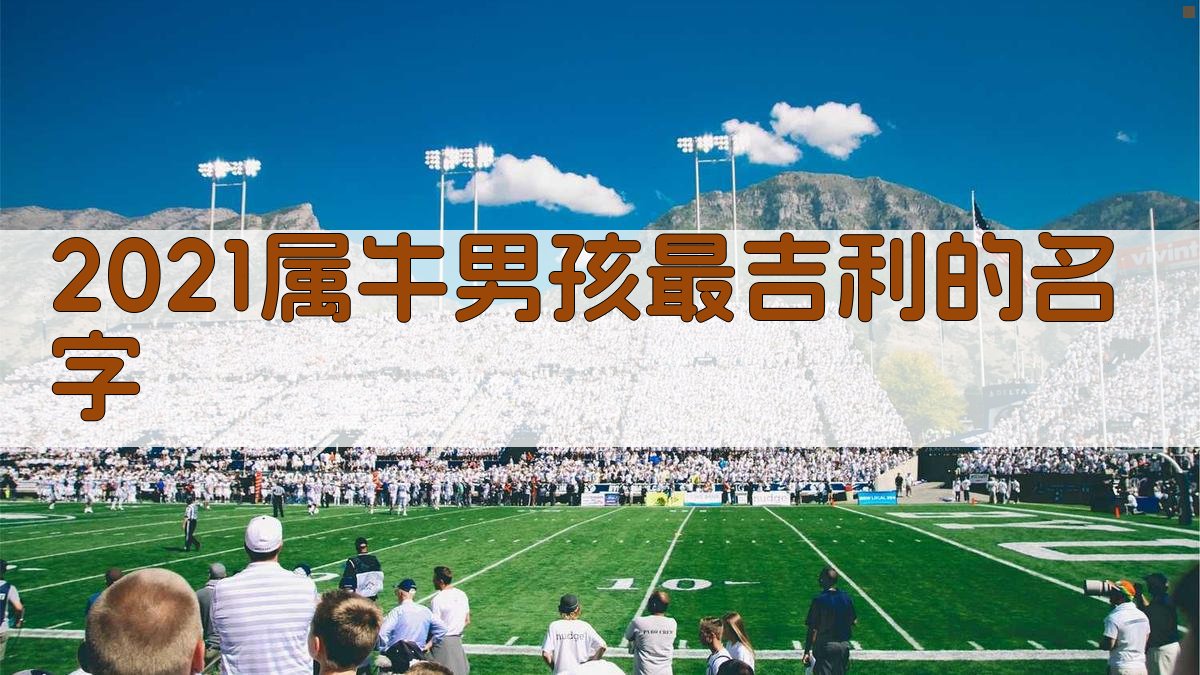 2021属牛男孩起名