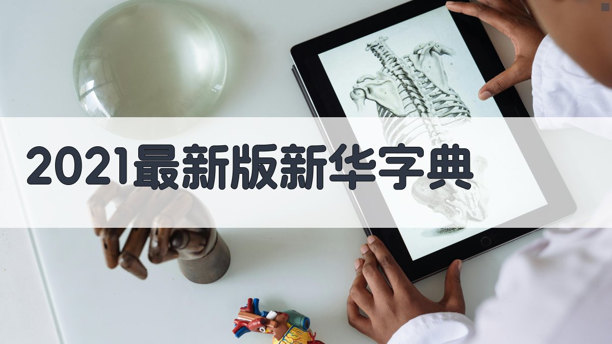 2021最新版新华字典