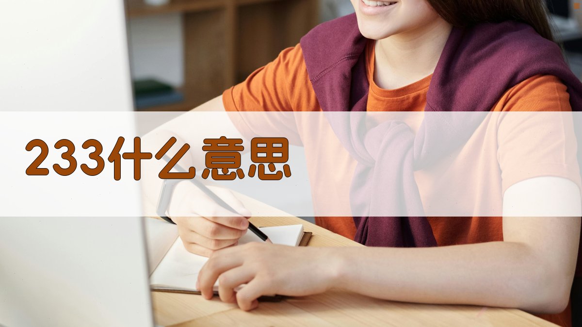 233什么意思