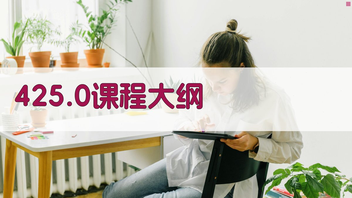 AI 425.0 课程大纲生成器