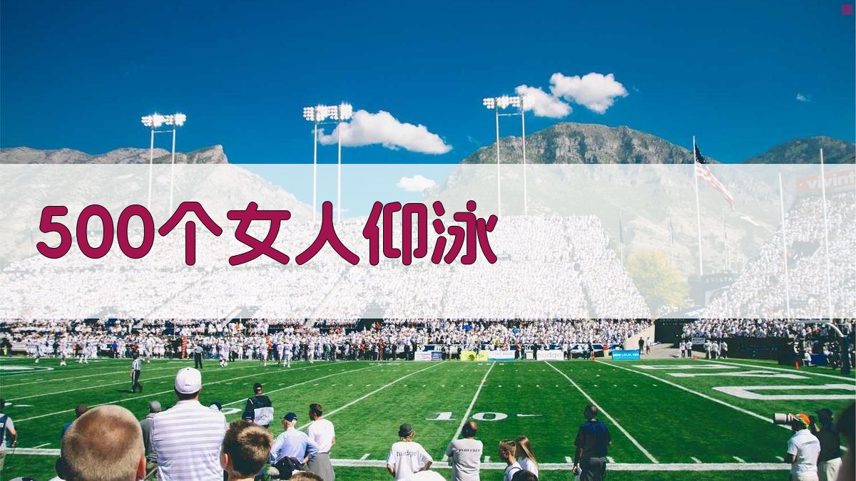 AI一键生成仰泳名单