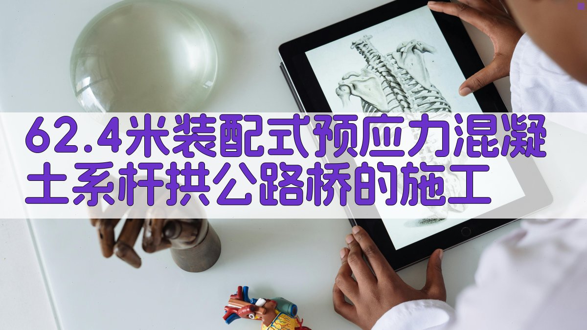 62.4米装配式预应力混凝土系杆拱公路桥施工