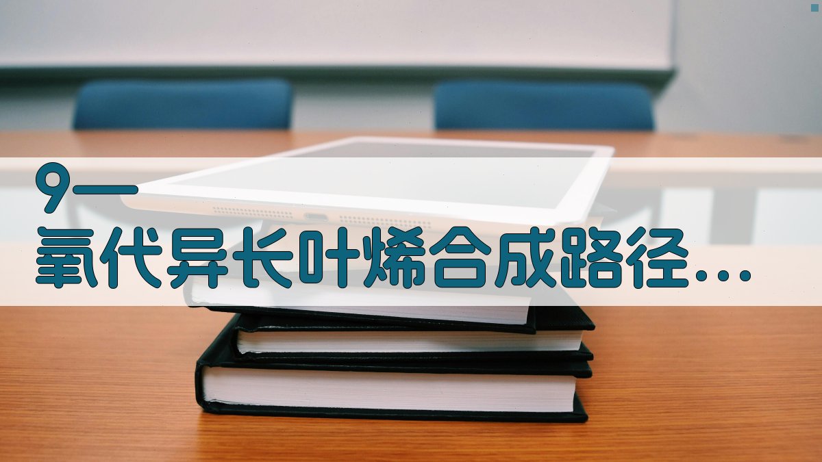 9—氧代异长叶烯合成路径分析