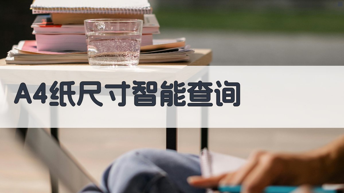 A4纸尺寸智能查询