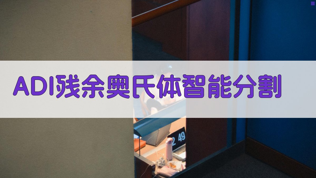 ADI残余奥氏体智能分割