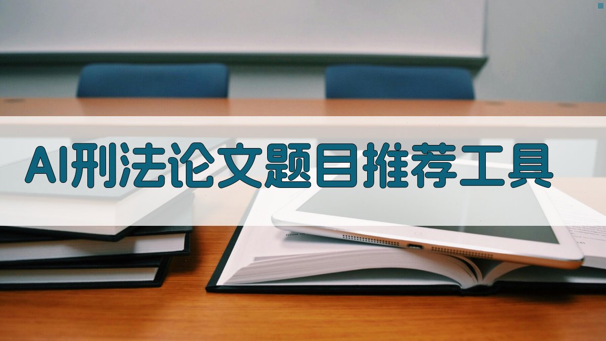 AI刑法论文题目推荐工具