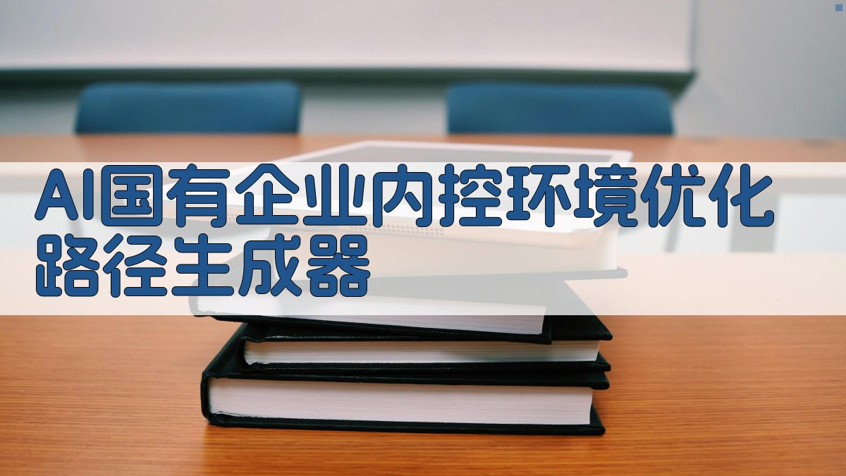 AI国有企业内控环境优化路径生成器