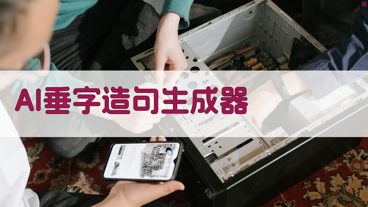 AI垂字造句生成器