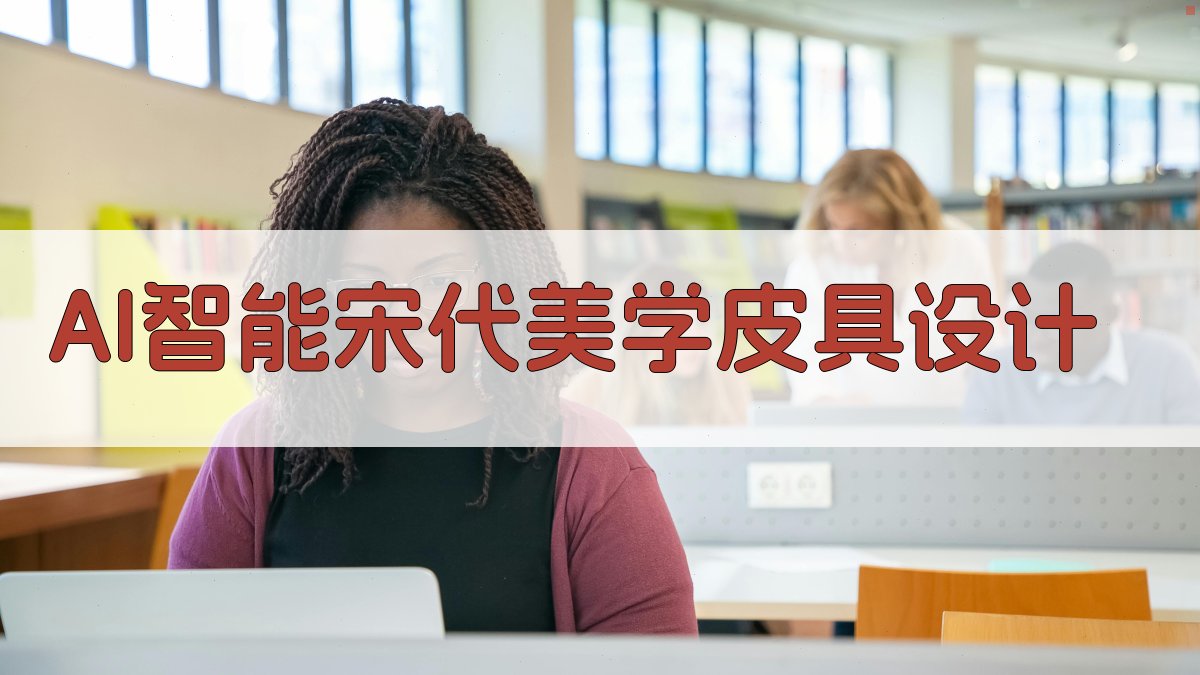 AI智能宋代美学皮具设计