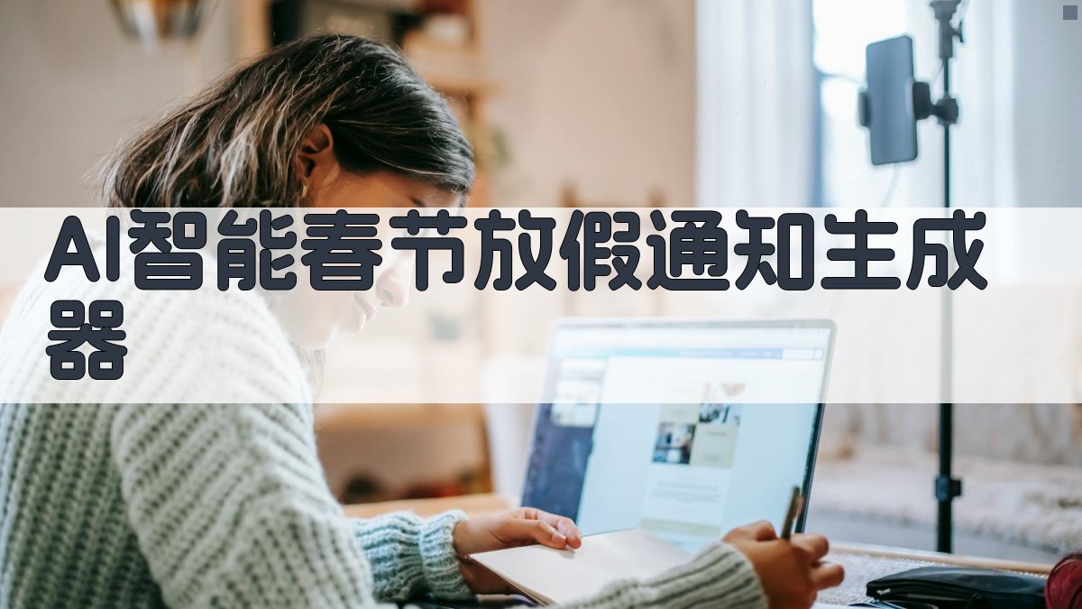 AI智能春节放假通知生成器