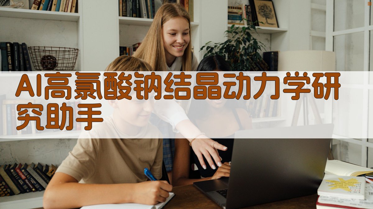 AI高氯酸钠结晶动力学研究助手