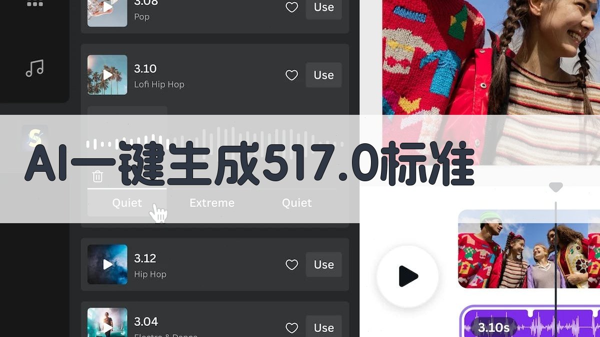 AI一键生成517.0标准
