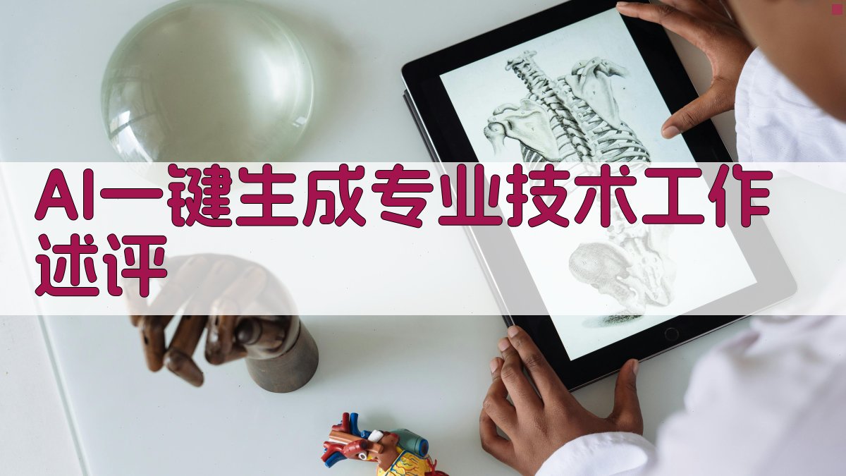 AI一键生成专业技术工作述评