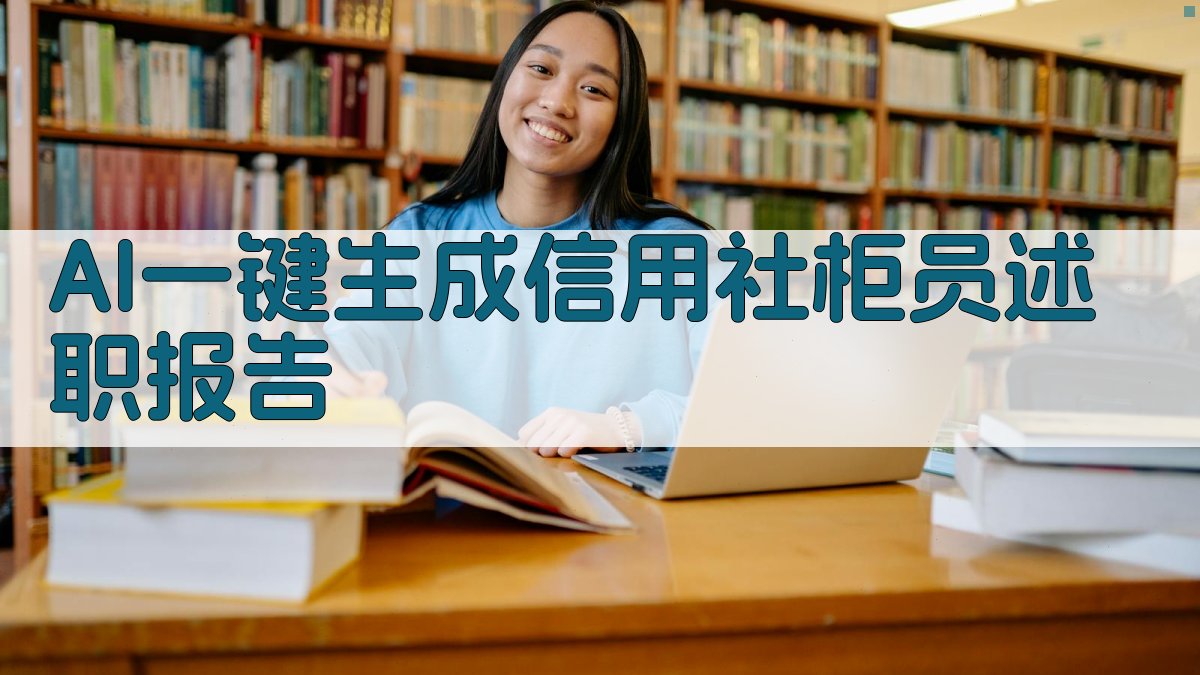 AI一键生成信用社柜员述职报告
