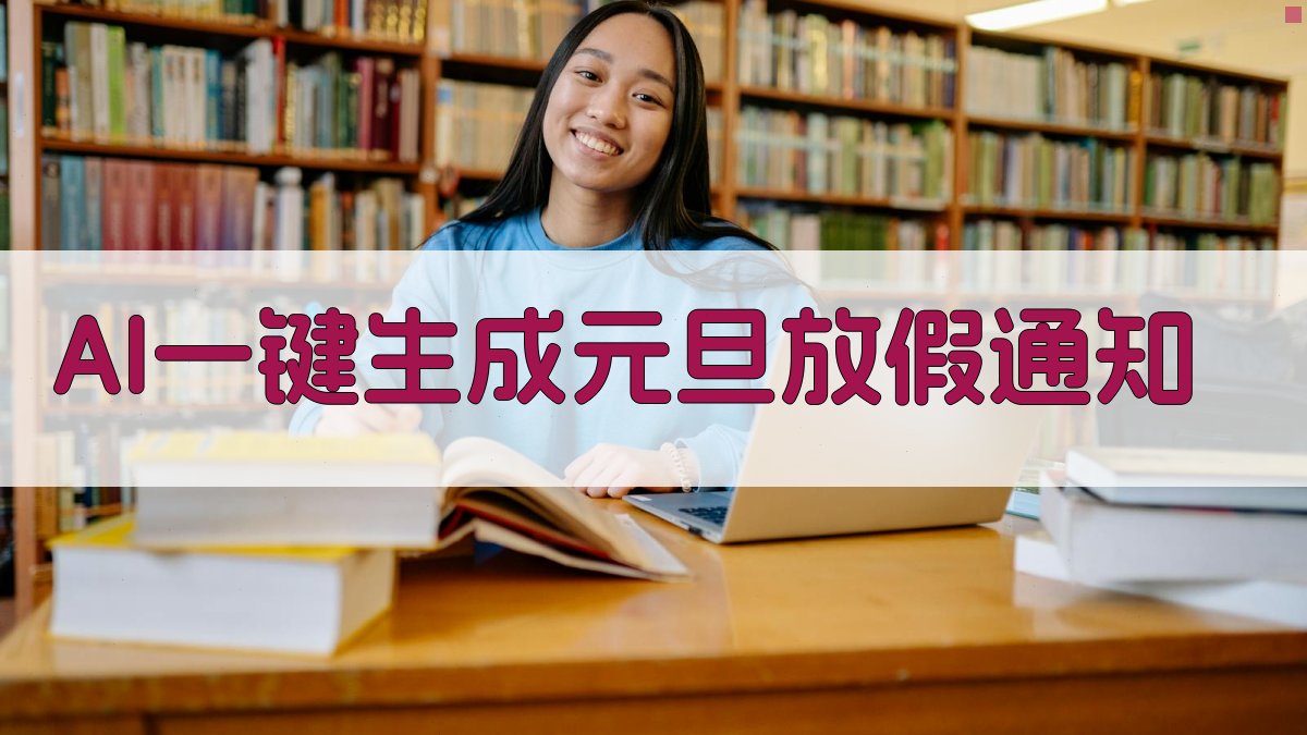 AI一键生成元旦放假通知