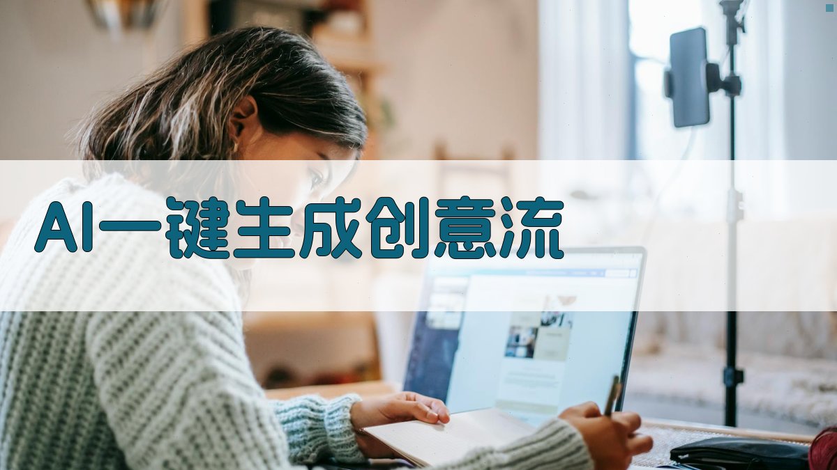 AI一键生成创意流