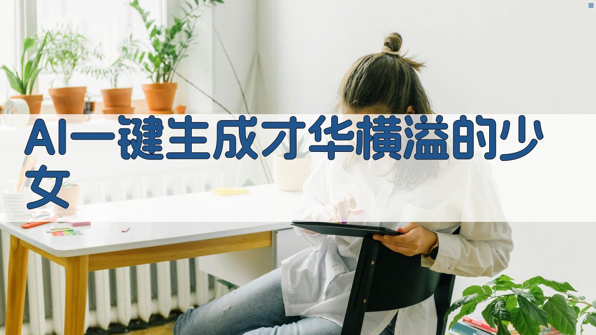 AI一位才华横溢的少女生成器