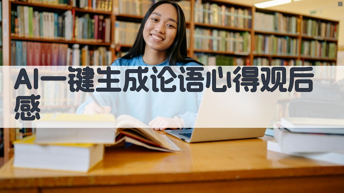 AI一键生成论语心得观后感