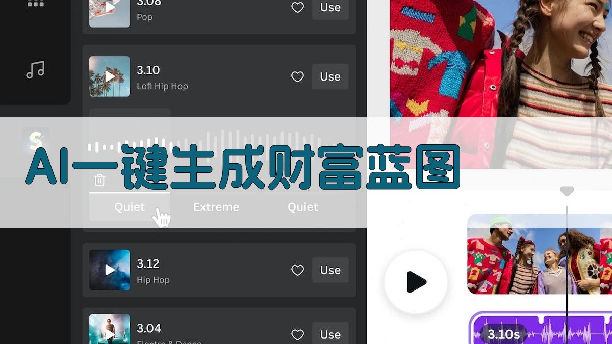 AI一键生成财富蓝图