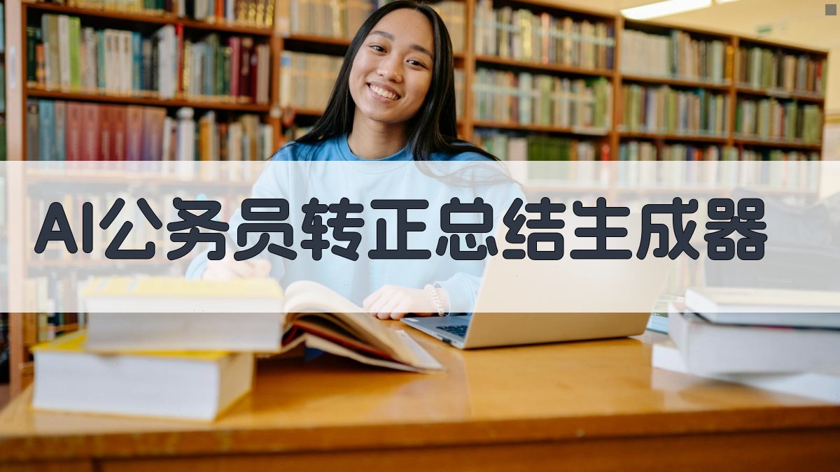 AI公务员转正总结生成器