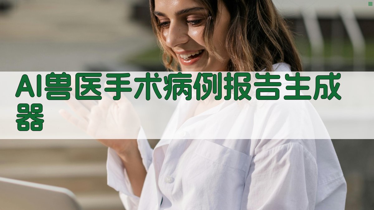 AI兽医手术病例报告生成器