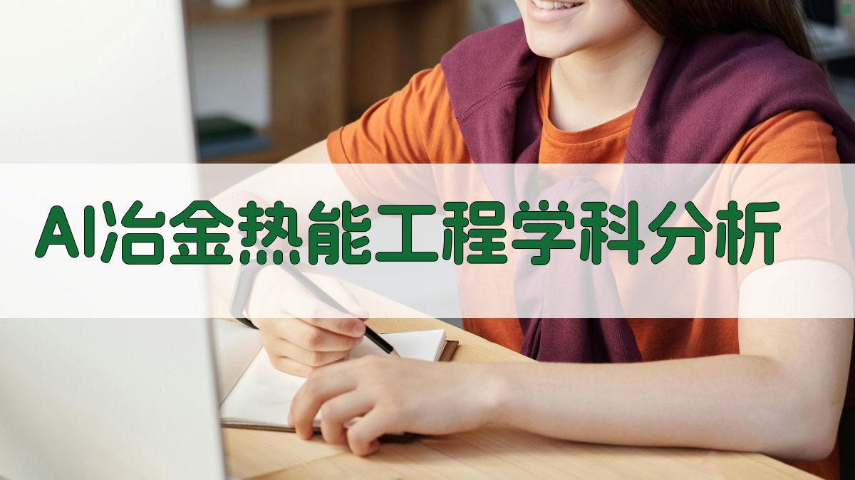 AI冶金热能工程学科分析