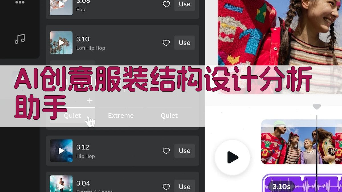 AI创意服装结构设计分析助手