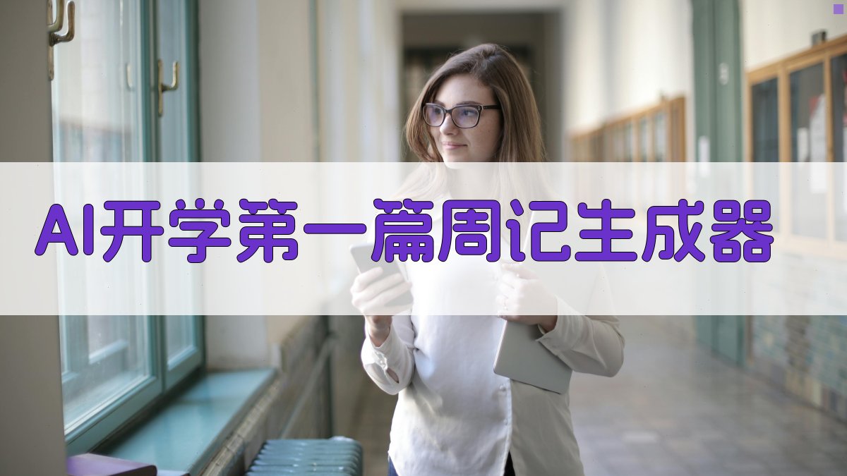 AI开学第一篇周记生成器