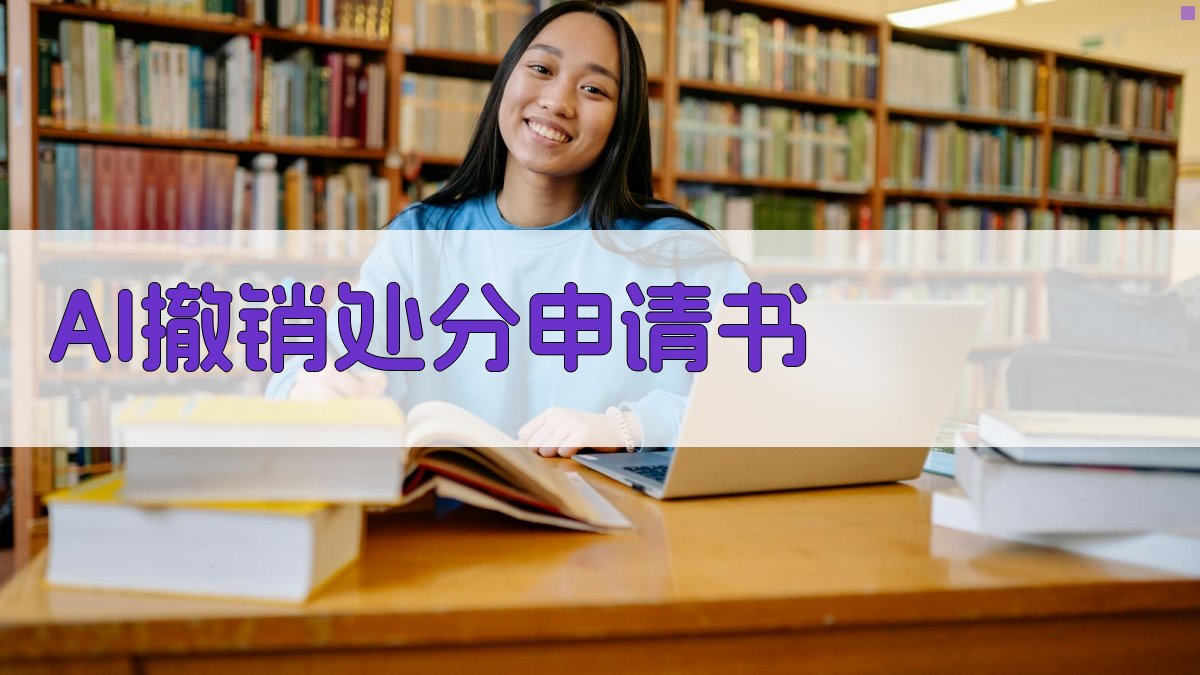 AI撤销处分申请书