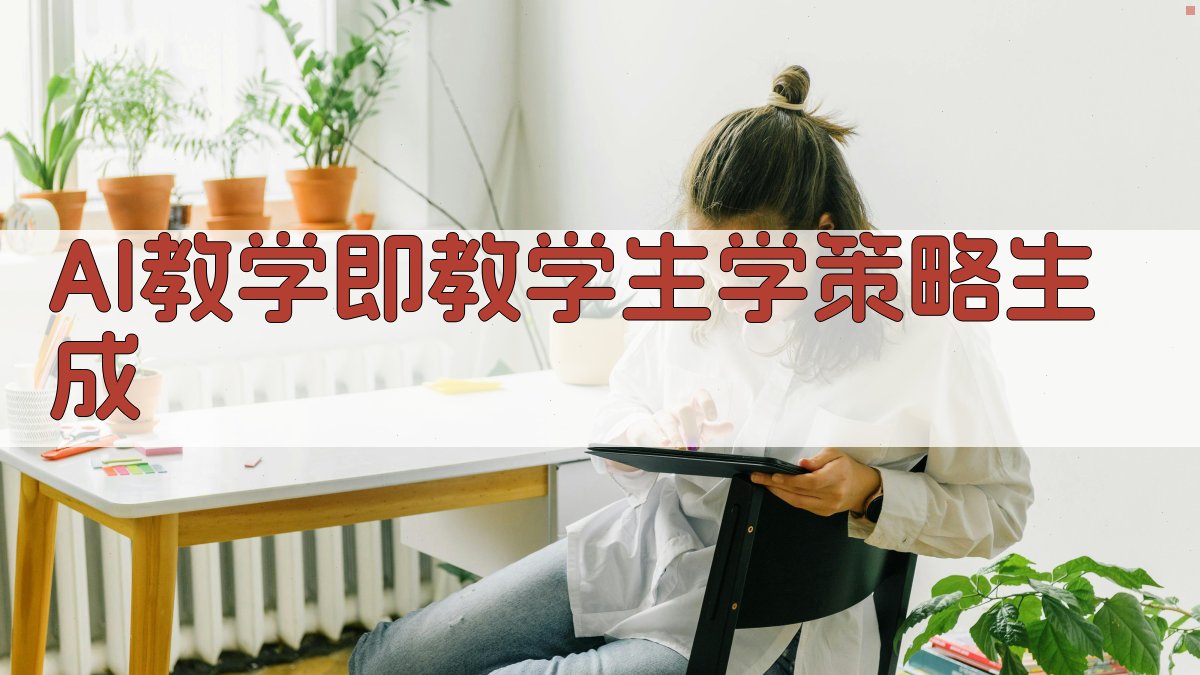 AI教学即教学生学策略生成