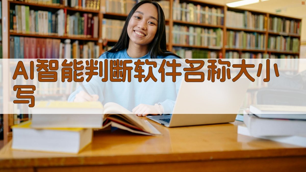 AI智能判断软件名称大小写