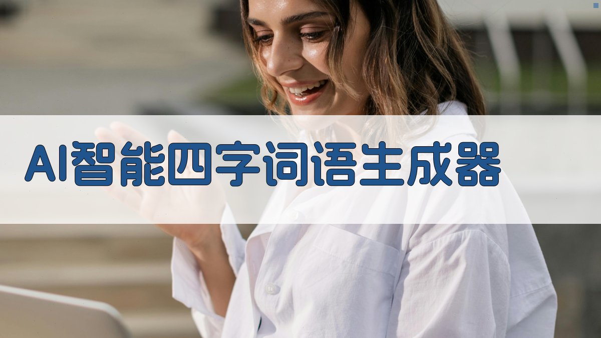 AI智能四字词语生成器