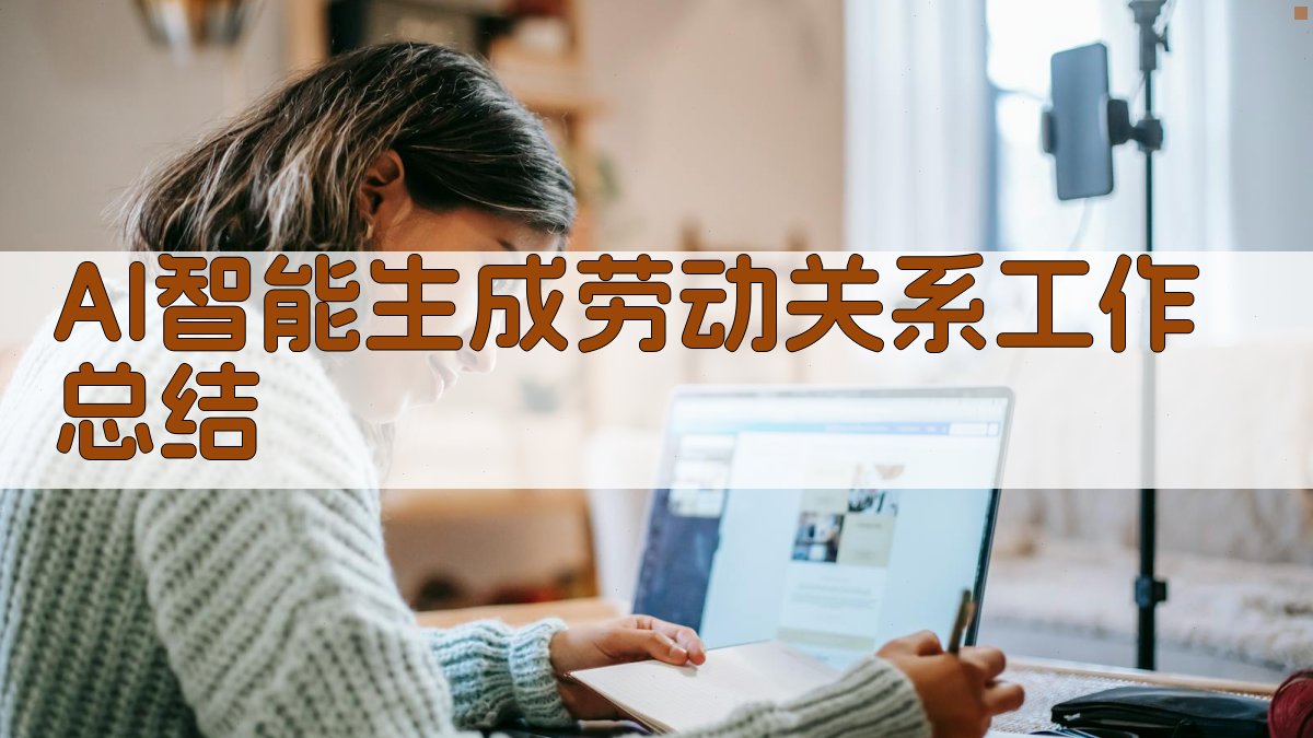 AI智能生成劳动关系工作总结