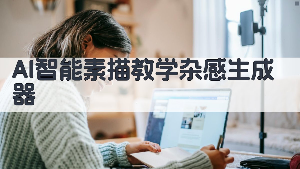 AI智能素描教学杂感生成器