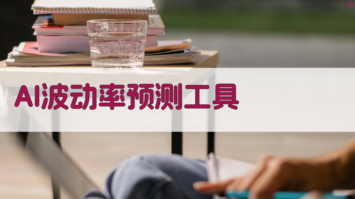 AI波动率预测工具