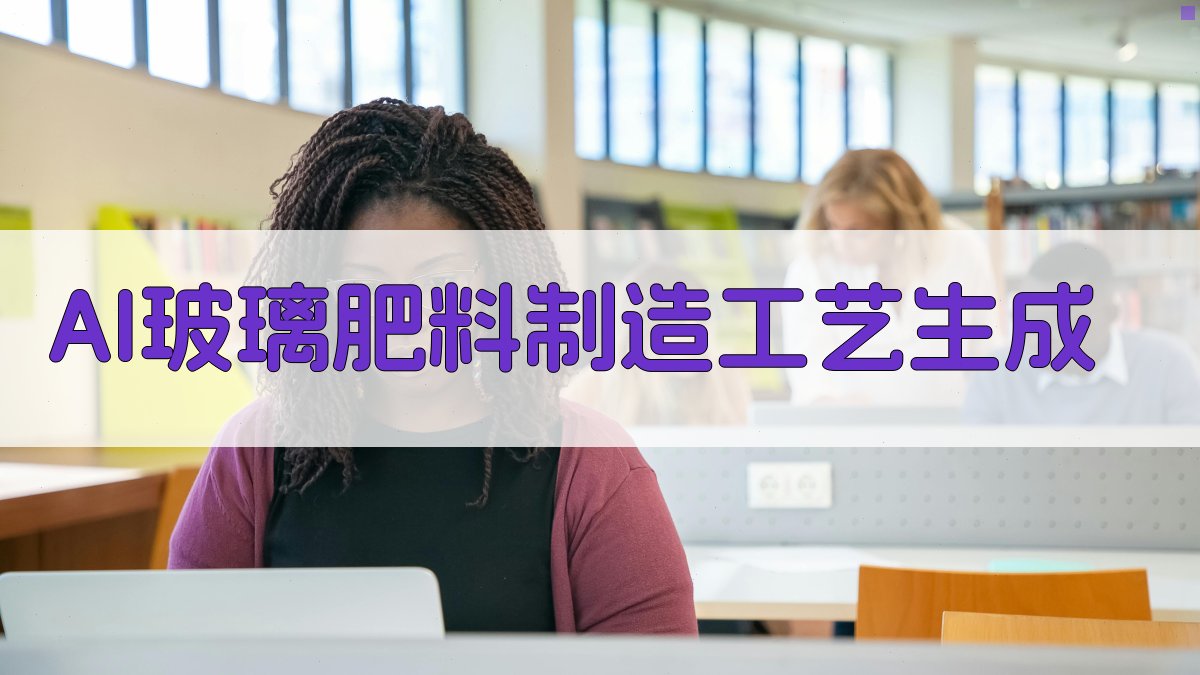 AI玻璃肥料制造工艺生成