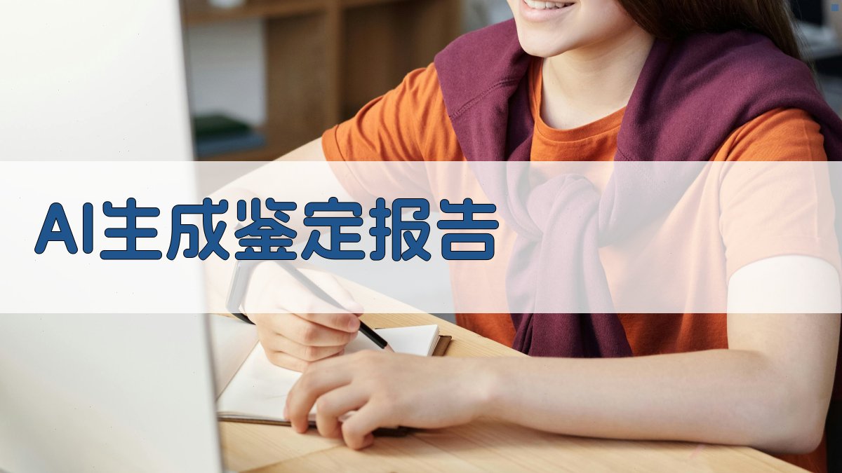 AI一键生成鉴定报告
