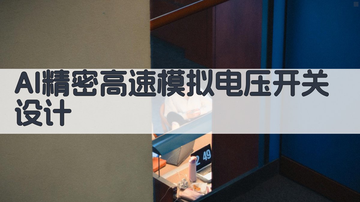 AI精密高速模拟电压开关设计