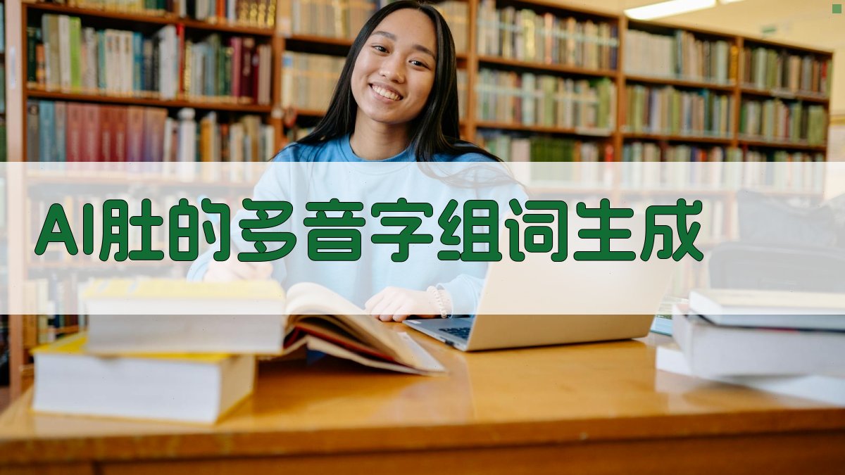 AI肚的多音字组词生成