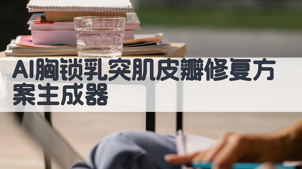 AI胸锁乳突肌皮瓣修复方案生成器