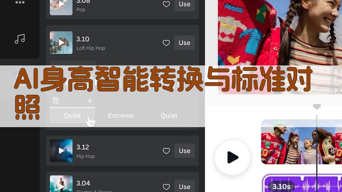 AI身高智能转换