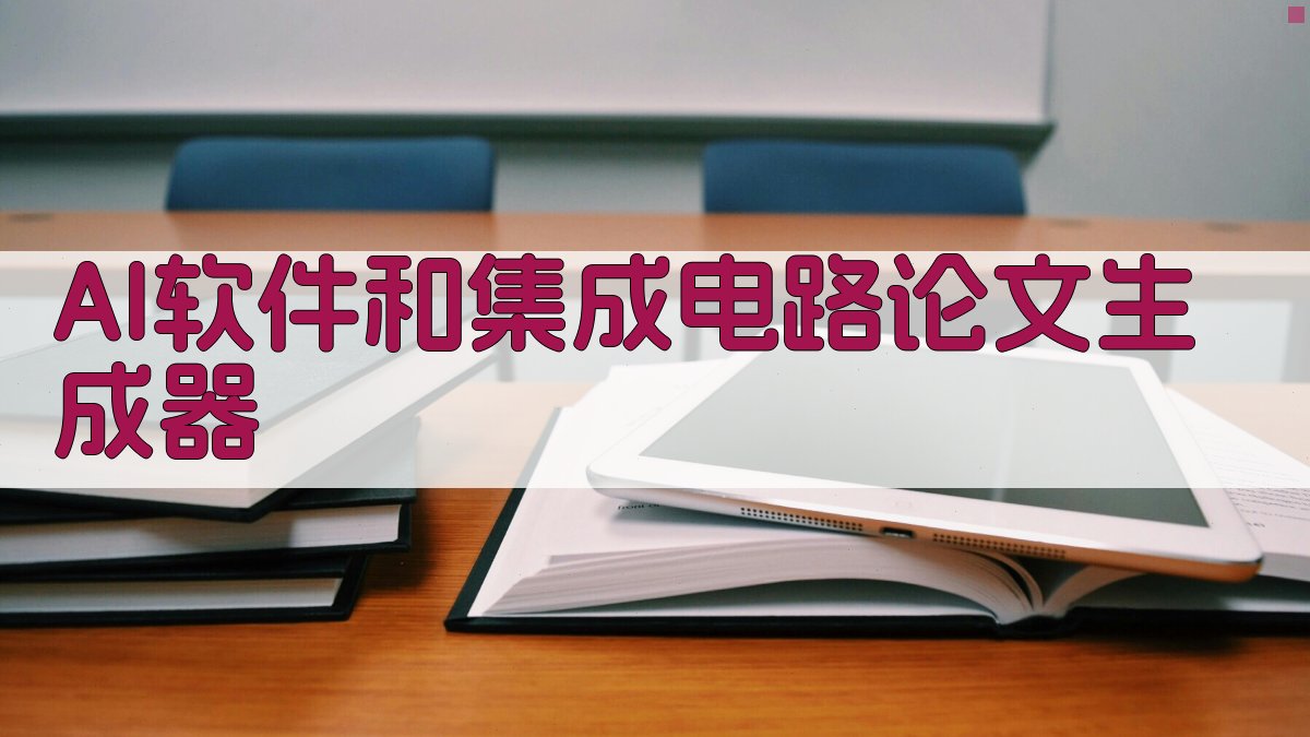 AI软件和集成电路论文生成器