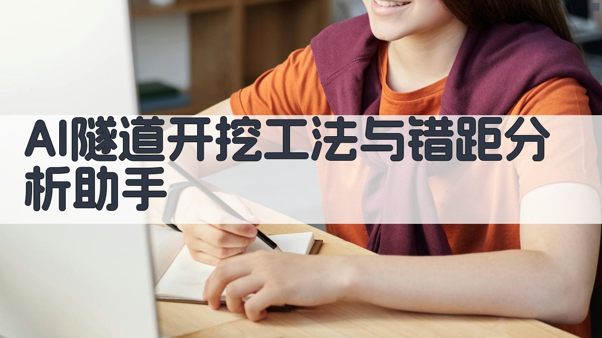 AI隧道开挖工法与错距分析