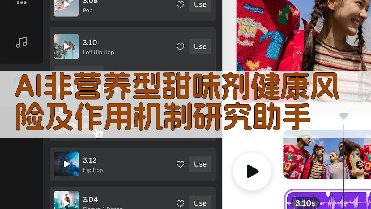 非营养型甜味剂健康风险研究